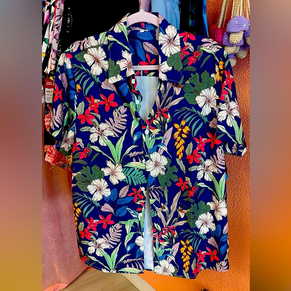 Floral Hawaiian Shirt